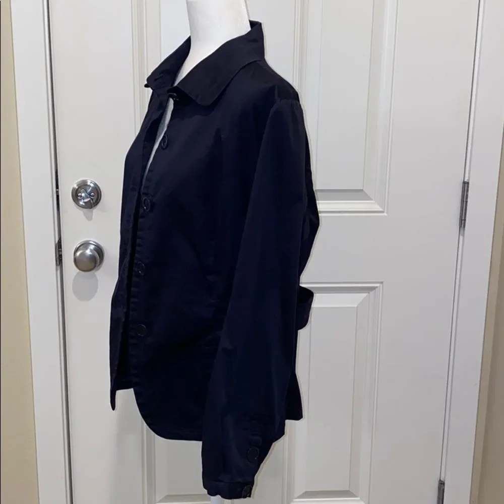 EUC Faconnable Lightweight Single Button Jacket L